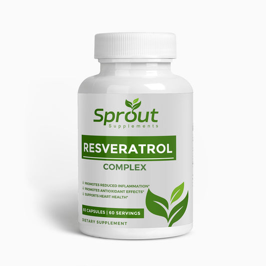 Resveratrol 50% - 600mg | 60 Vegan Capsules