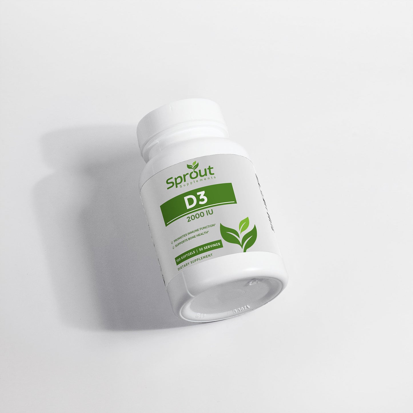 Vitamin D3 - 2,000 IU | 100 Softgels