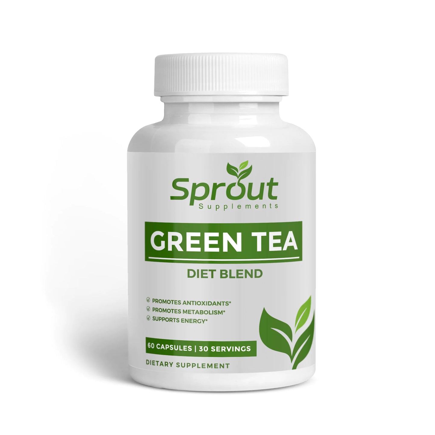 Green Tea Diet Complex - 1,300mg | 60 Vegan Capsules