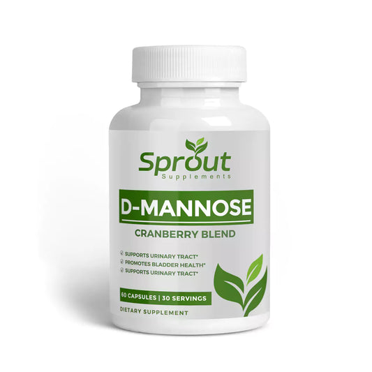 D-Mannose - Cranberry Blend | 60 Vegan Capsules