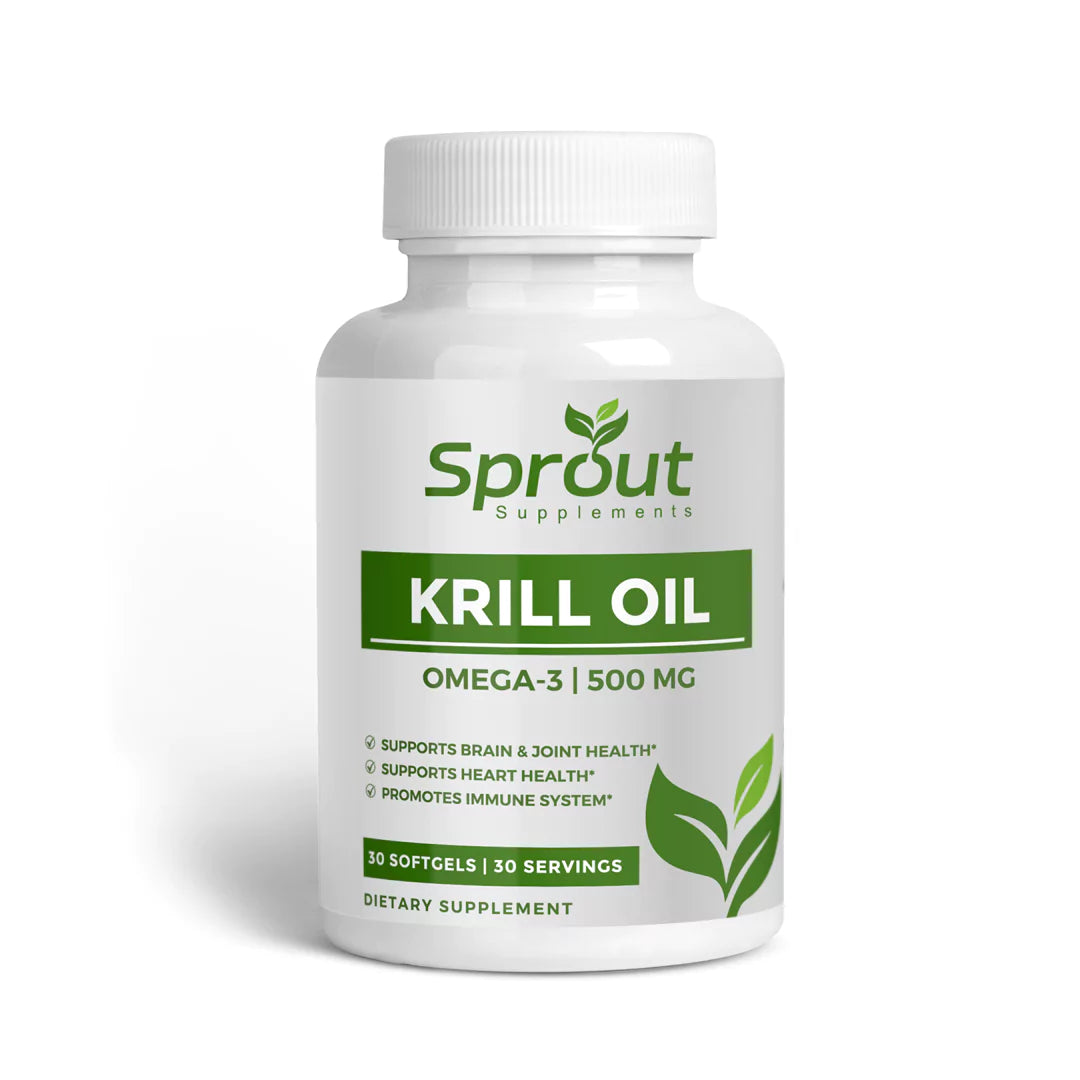 omega 3 krill oil 500mg - Sprouts supplements
