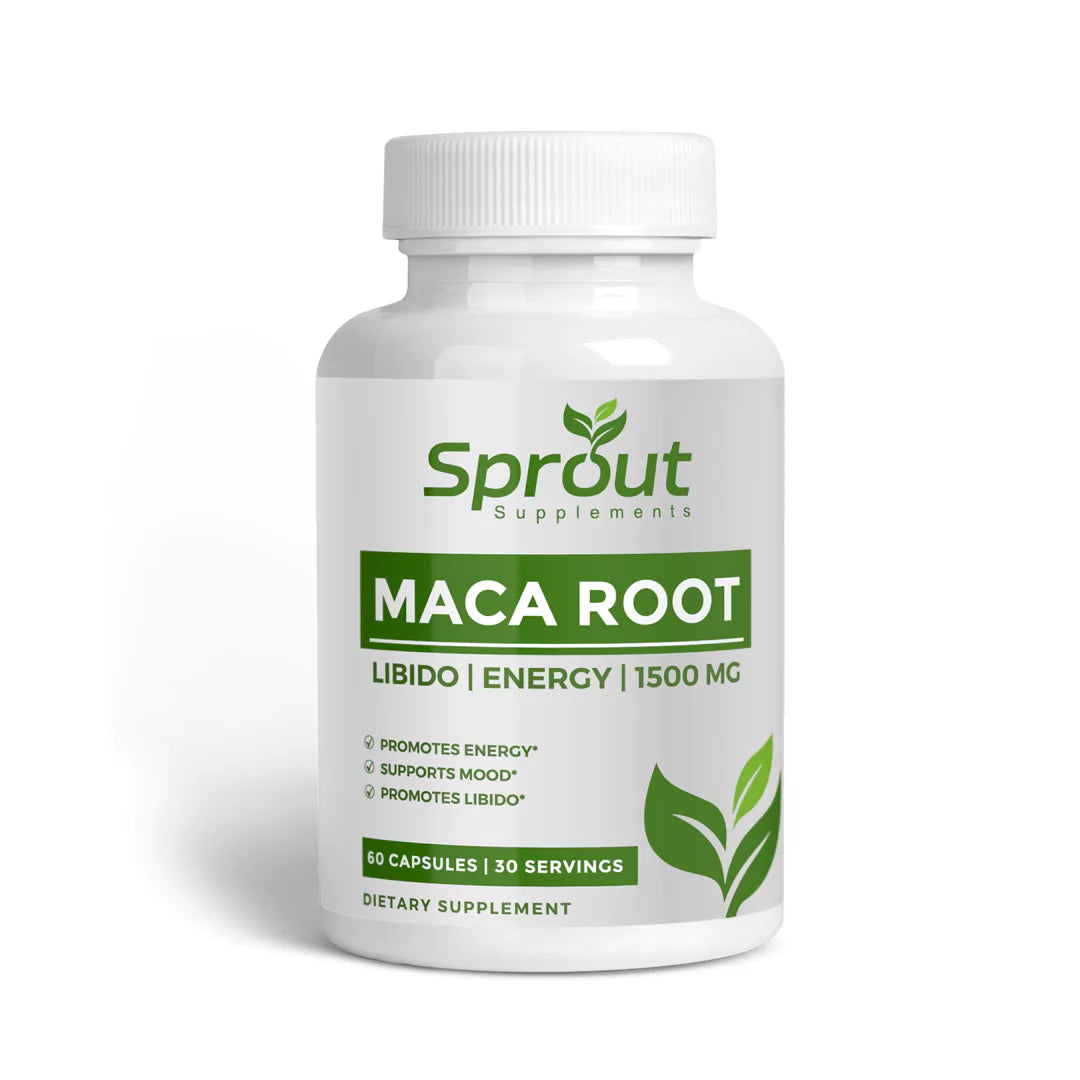 Maca Root 1,500mg | 60 Vegan Capsules