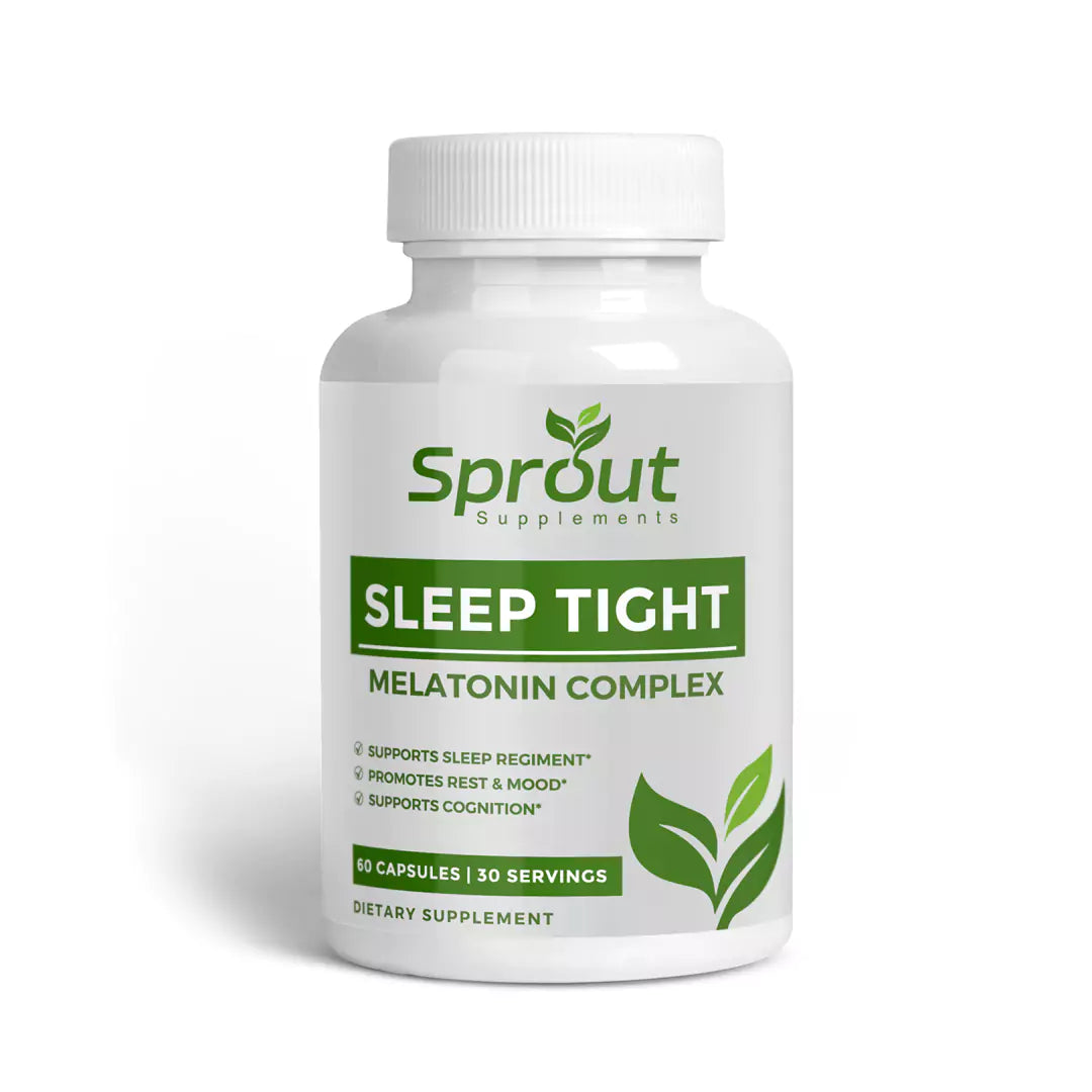 Sleep Tight Formula + Melatonin | 60 Vegan Capsules