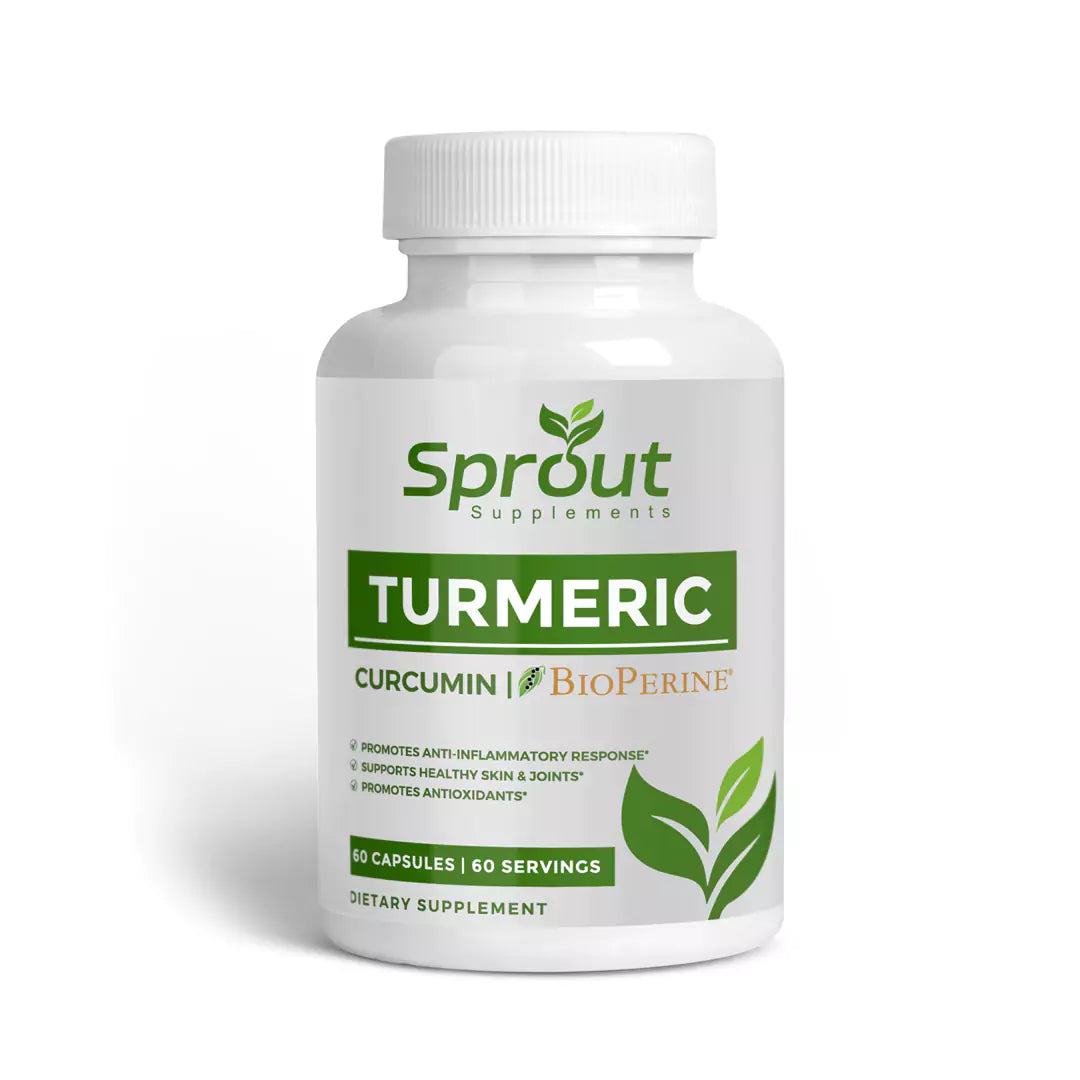 Turmeric - Curcumin + BioPerine | 60 Vegan Capsules
